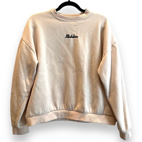 ADIKA | “Mistakes” Crewneck Sweatshirt | Tan Cream | Size Medium | SOLD OUT! - Picture 2 of 9
